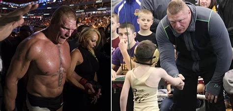 5 Rare images of former WWE Champion Brock Lesnar as a family man