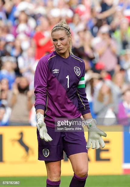 National Team Goalkeeper Emma Byrne Photos and Premium High Res ...