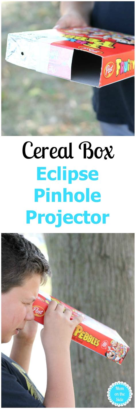 How to Make a Cereal Box Eclipse Pinhole Projector | Mom on the Side