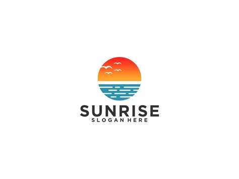 Sunrise Logo Graphic by a r t t o 23 · Creative Fabrica