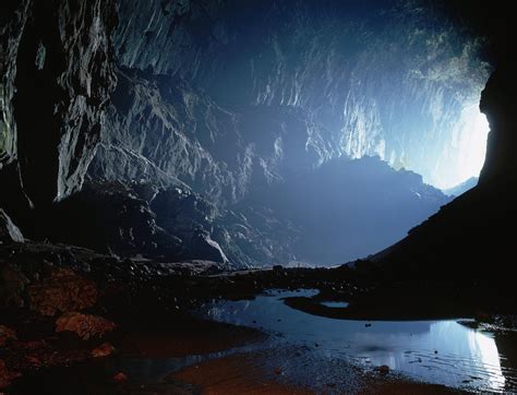 Inside the Sarawak Chamber in Mulu Caves, Borneo posters & prints by Corbis