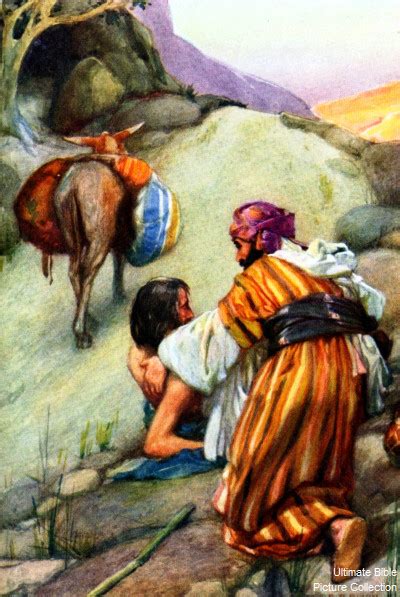 Luke 10 Bible Pictures: The good Samaritan