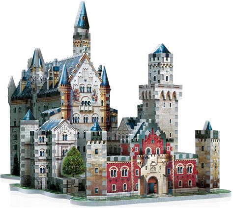 Neuschwanstein Castle 3D Wrebbit Puzzle, 800+ Pieces, Wrebbit | Puzzle ...