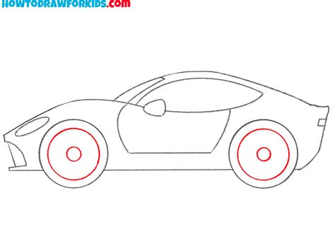 How To Draw A Sports Car