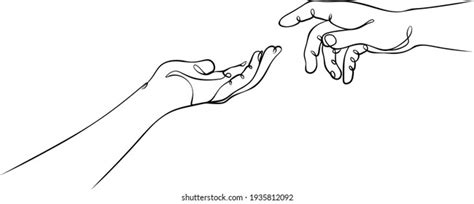 Hands Reaching Out Clip Art