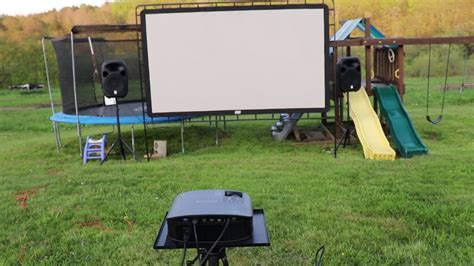 Outdoor Projector Setup Ideas - Techicy