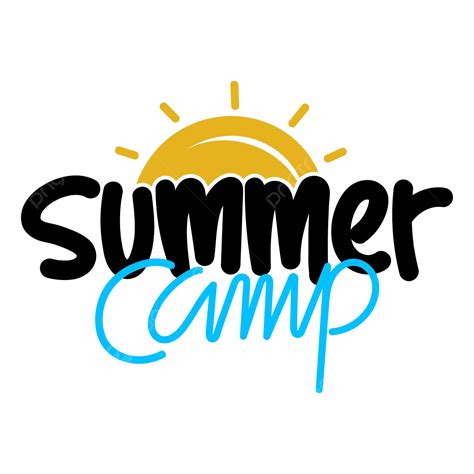 Summer Camp Text Handwriting Vector, Summer, Camp, Summer Camp PNG and ...