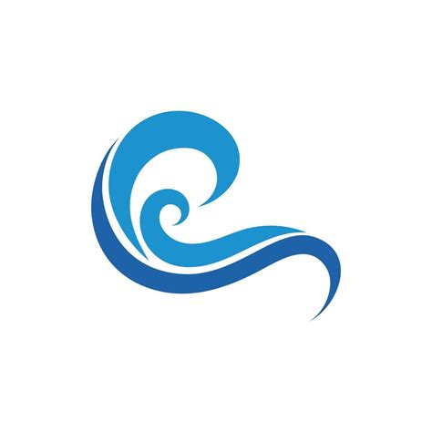 water wave,wave beach vector illustration design logo template 8483150 ...