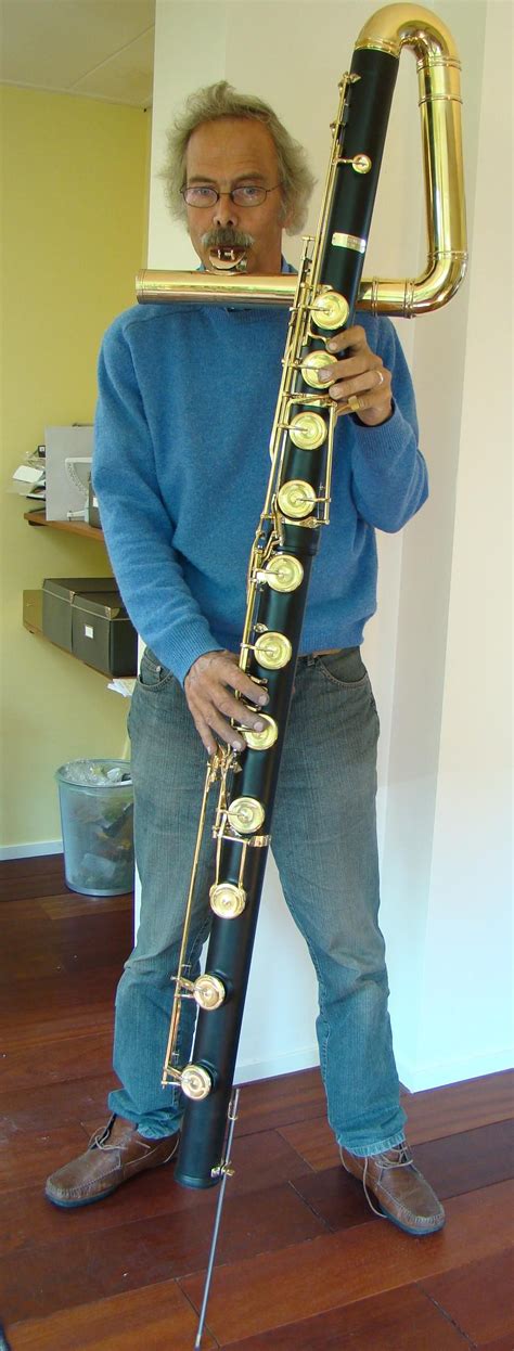 The contrabassflute was designed to perform as a solo instrument as ...