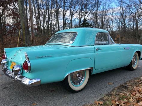 1955 Ford T-Bird Classic Collector Convertible Blue RWD Automatic ...