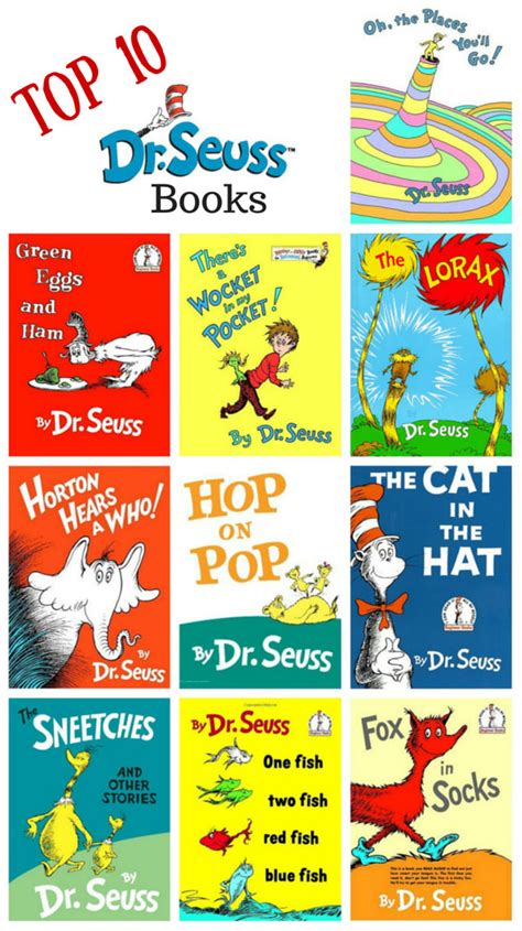 Top 10 Dr Seuss Books | Be A Fun Mum