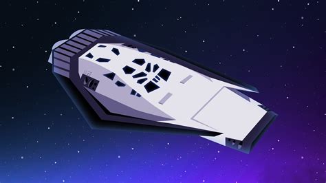 My vector version of the sleek Ranger spaceship from Interstellar : r ...