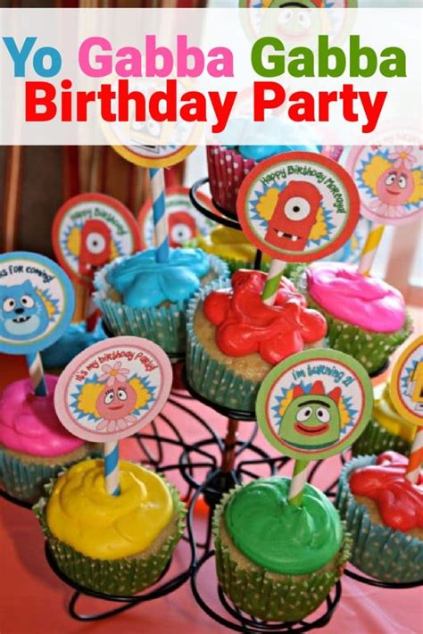 Yo Gabba Gabba Birthday Party Theme Ideas & MORE!