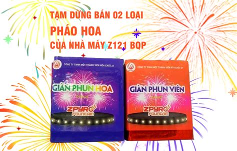 Công văn ngừng bán 2 loại pháo hoa của Bộ Quốc Phòng