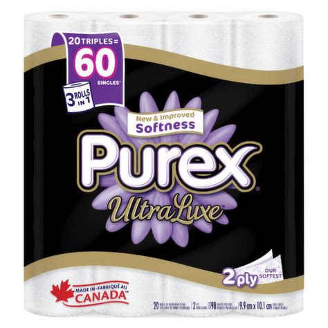 Purex - Ultra Luxe 20 Triple Rolls - Save-On-Foods