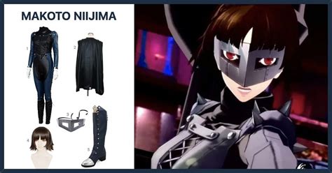 Dress Like Makoto Niijima Costume | Halloween and Cosplay Guides