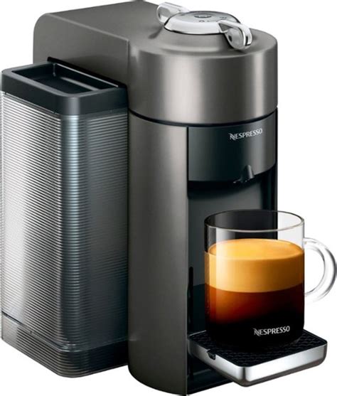 Nespresso Vertuo Coffee Maker and Espresso Machine by DeLonghi Graphite ...