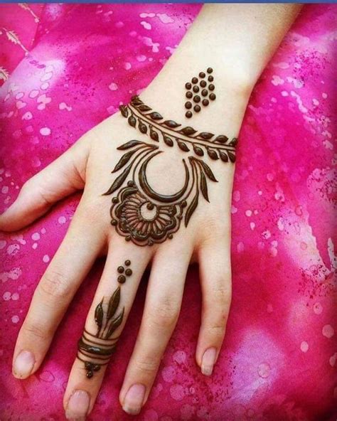 Simple Arabic Finger Mehndi Simple Arabic Mehndi Design Easy And Beautiful