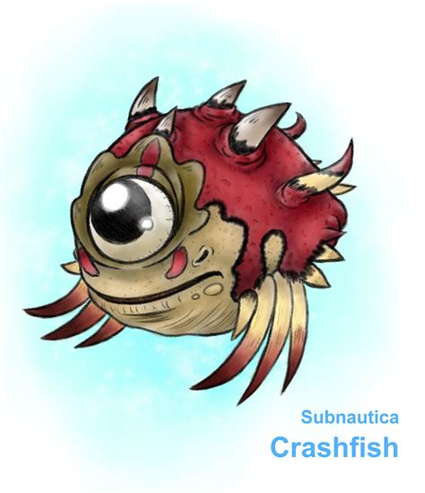 Crashfish Subnautica by zombies-lover on DeviantArt