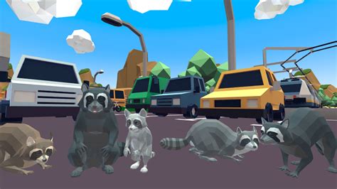 Raccoon Adventure City Simulator 3D - Adventure Game by CyberGoldfinch ...