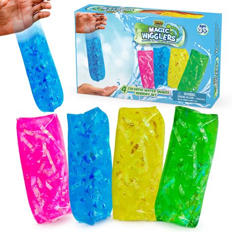 Buy YoYa Toys Magic Wigglers Water Snake Fidget Toy - Water Wiggler Toy ...