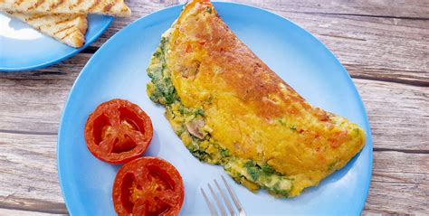 Eggless Masala Cheese Omelette Recipe - Mads' Cookhouse