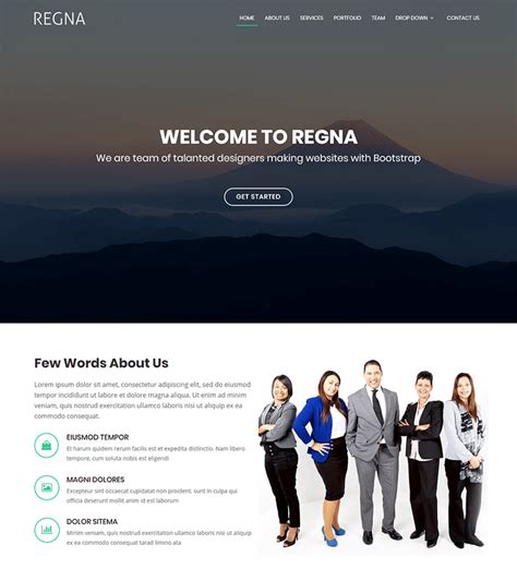 15 Free Bootstrap Landing Pages Templates (2024)