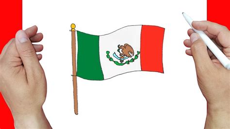 How To Draw Mexican Flag How To Draw The Flag Of Mexico, Step By Step ...