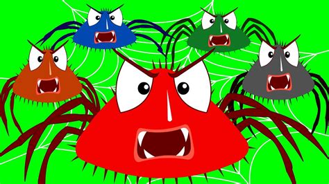 Five Scary Spiders - YouTube