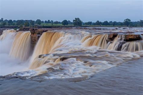 Chitrakote Waterfall, Chhattisgarh, India. Stock Image - Image of ...