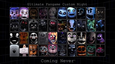 FNAF Ultimate Custom Night Wallpapers - Wallpaper Cave