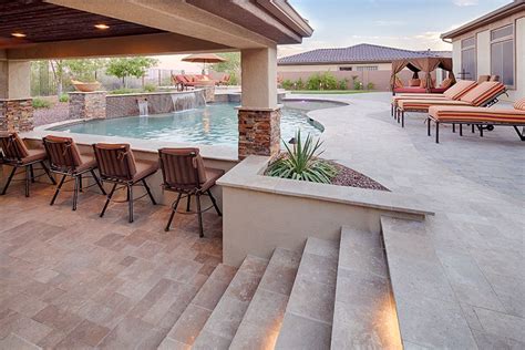 Swim-up Bars and Swimming Pools in Phoenix AZ - Photo Gallery | Luxury ...