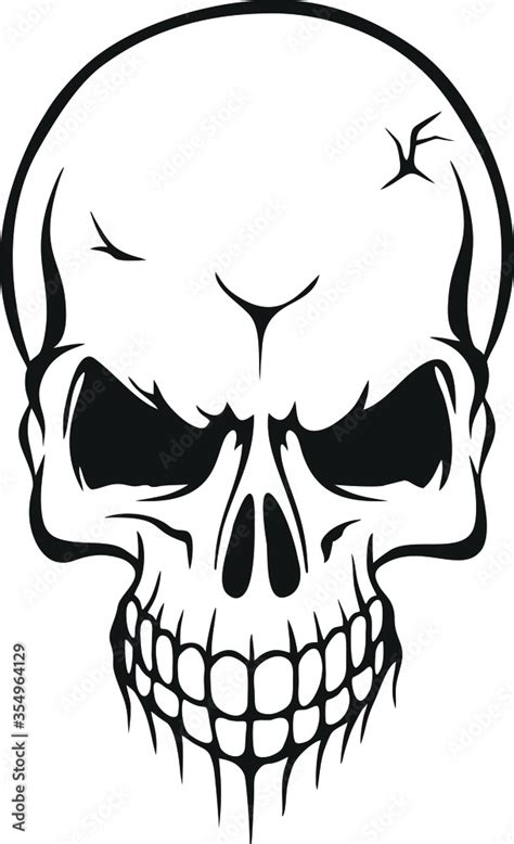 Skull SVG , skeleton SVG, Skull Clipart, Skull Cut Files Stock Vector ...