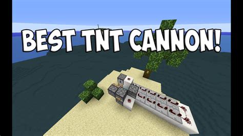 Best TNT Cannon In Minecraft! - YouTube