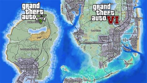 GTA 6 Map To Be 2X The Size of GTA 5! (Vice City Map GTA 6) - YouTube