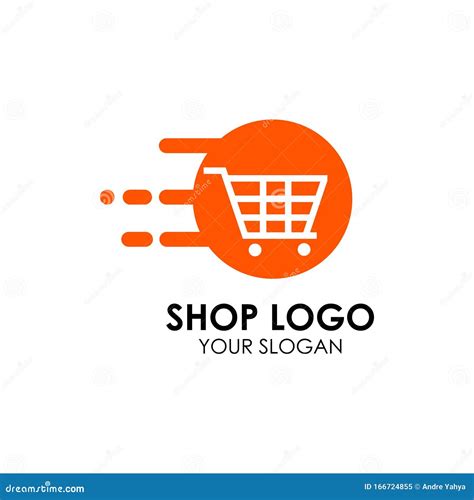 Shop logo template stock image. Image of business, gift - 166724855