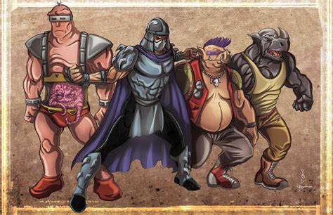 TMNT Villains by Jason Sobol. Which villains would you like to see in ...