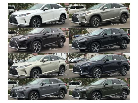 Lexus Color Line-Up | North Park Lexus Rio Grande Valley