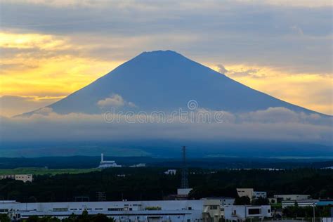 Mountain Fuji Sunrise in Japan Stock Photo - Image of holiday, sunrise ...