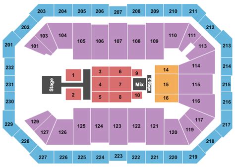 Dickies Arena Seating Chart & Maps - Ft Worth