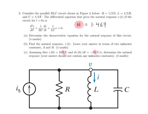 Rlc Circuit Formula Sheet