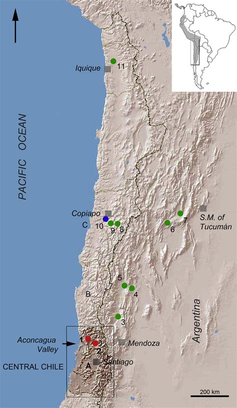 Aconcagua Map