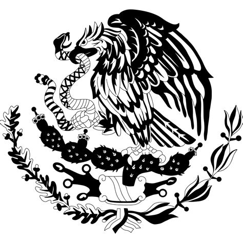 Mexican flag coat arms with eagle 33691951 PNG