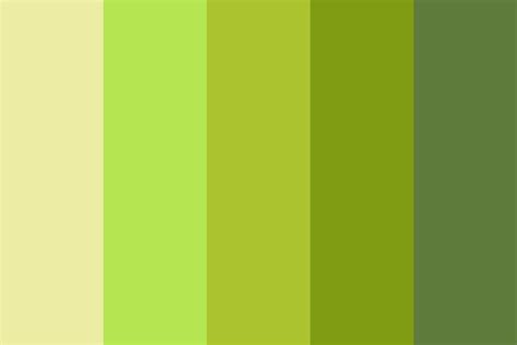 Paleta De Colores Verde