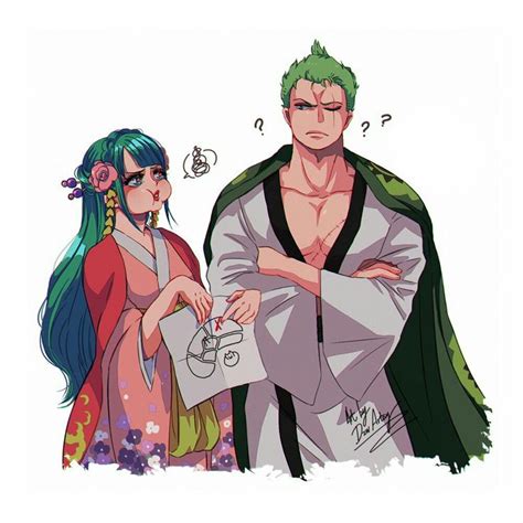 Hiyori and Zoro #Zorohiyo | Fond d'ecran dessin, One pièce manga ...