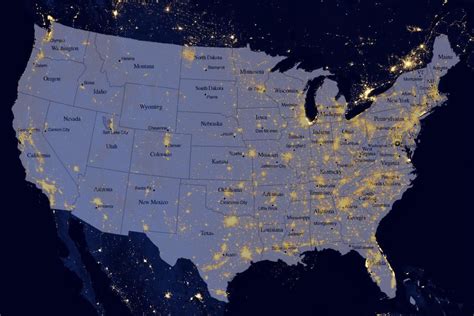 Cool satellite photo of the USA at night | Page 2 | NeoGAF