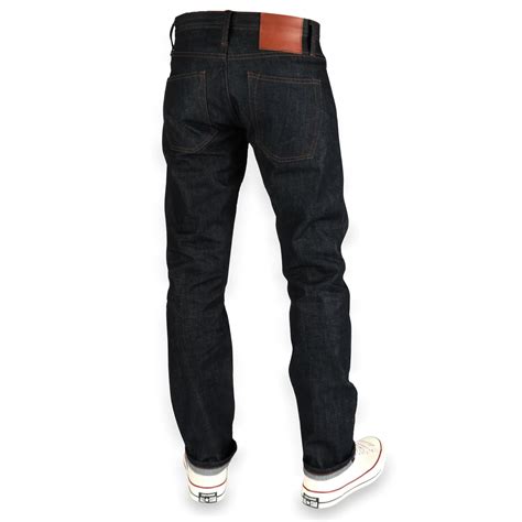 Raw Denim Straight Jeans - J. Reid Menswear