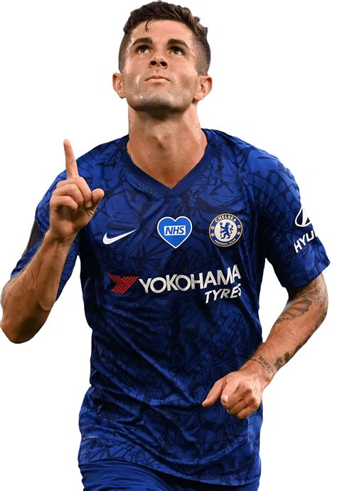 Christian Pulisic Chelsea football render - FootyRenders