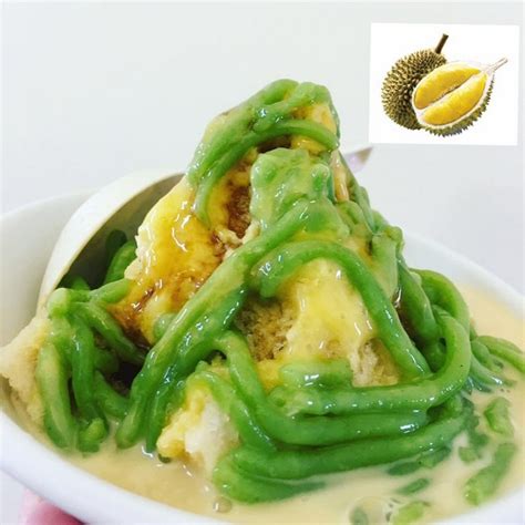 Durian Cendol now in Miri City PUJUT 5 Ice Kacang Shop