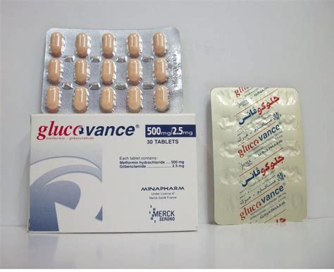 Glucovance 500mg Tablets - Rosheta Oman